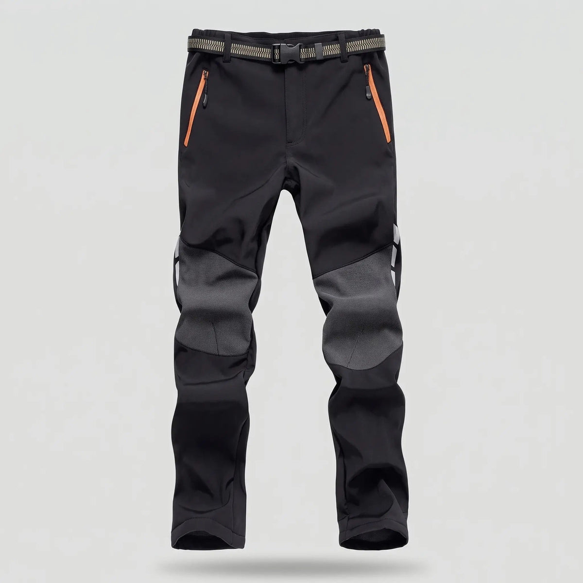 Pantalones de senderismo para hombre con forro polar y resistencia al agua