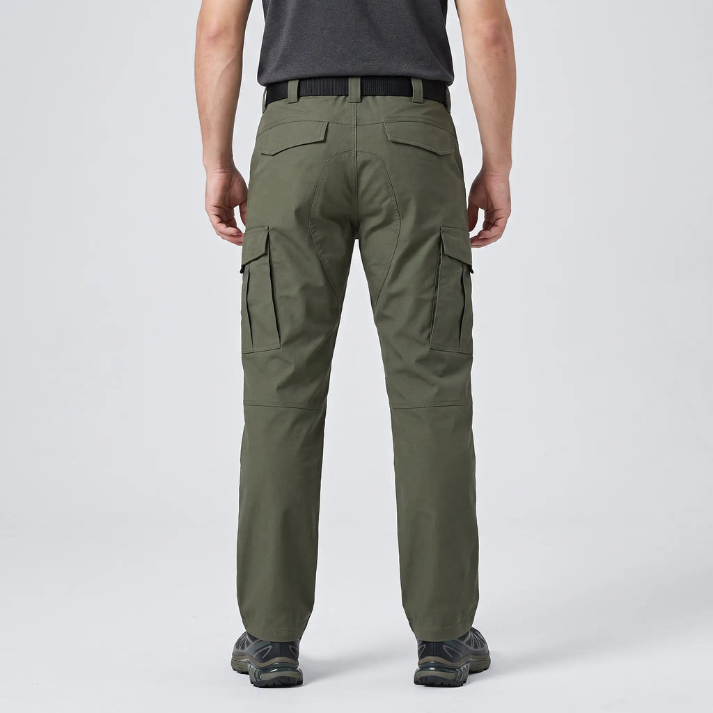 Pantalones de trabajo para hombre - Pantalones cargo ripstop - Pantalones tipo militar