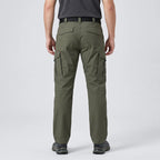 Pantalones de trabajo para hombre - Pantalones cargo ripstop - Pantalones tipo militar