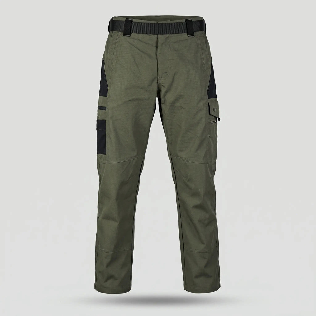 Pantalones de trabajo para hombre - Pantalones cargo ripstop - Pantalones tipo militar