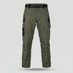 Pantalones de trabajo para hombre - Pantalones cargo ripstop - Pantalones tipo militar