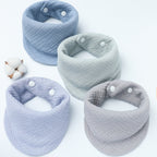 Pañuelo de algodón reversible ajustable