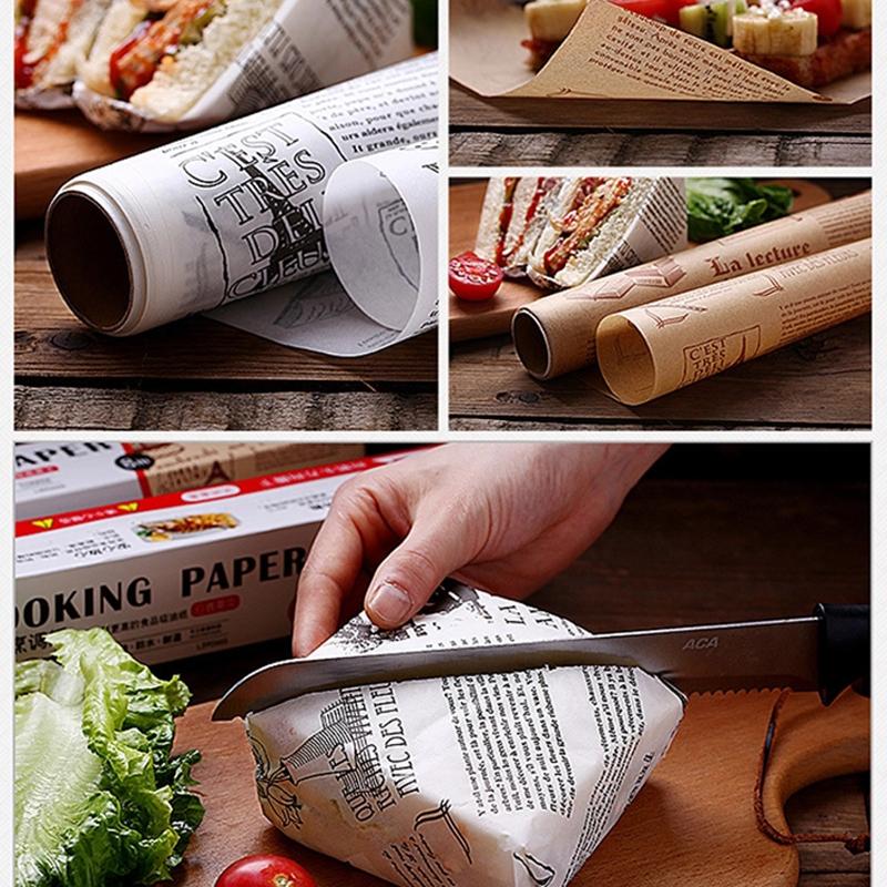 Papel de horno profesional para cocina