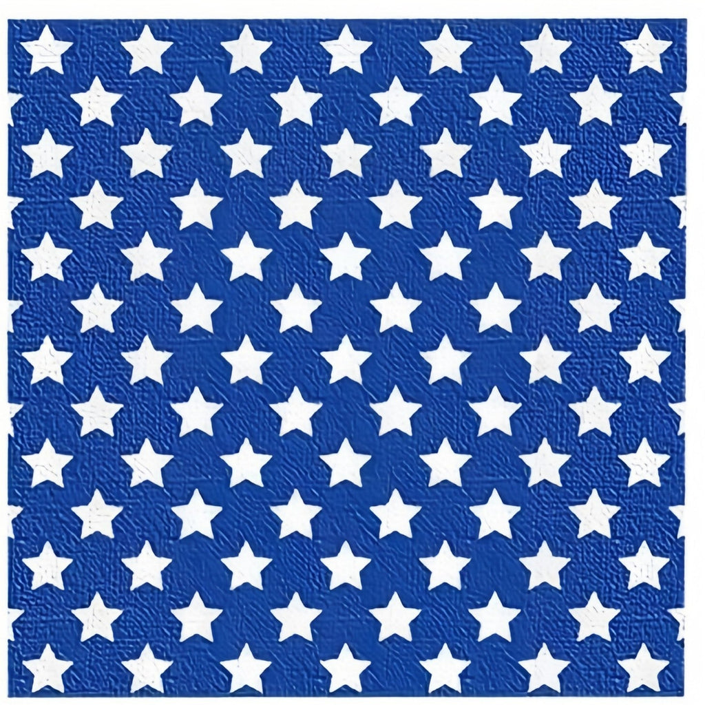 Papel de regalo decorativo unisex con estrellas y fuegos artificiales, acabado brillante y borde perforado