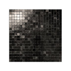 Papel pintado autoadhesivo de mosaico con forma cuadrada y acabado metálico