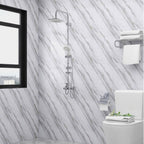 Papel pintado autoadhesivo PVC impermeable 60 × 500 cm para cocina y baño