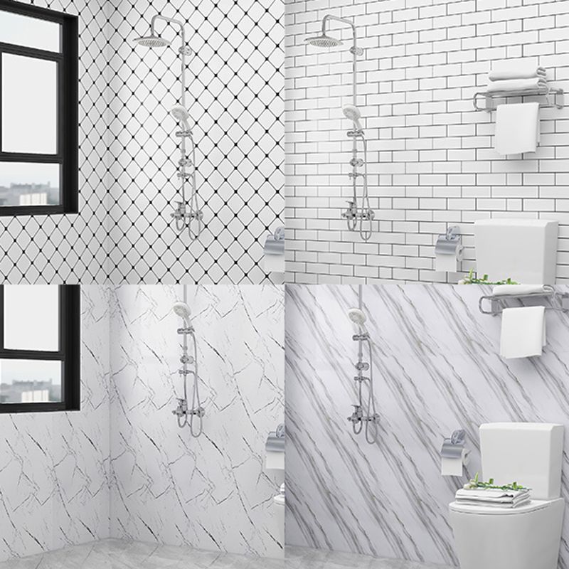 Papel pintado autoadhesivo PVC impermeable 60 × 500 cm para cocina y baño