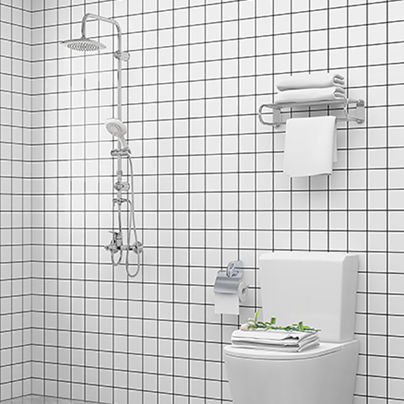 Papel pintado autoadhesivo PVC impermeable 60 × 500 cm para cocina y baño