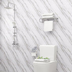 Papel pintado autoadhesivo PVC impermeable 60 × 500 cm para cocina y baño