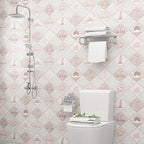 Papel pintado autoadhesivo PVC impermeable 60 × 500 cm para cocina y baño
