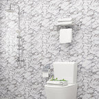 Papel pintado autoadhesivo PVC impermeable 60 × 500 cm para cocina y baño
