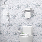 Papel pintado autoadhesivo PVC impermeable 60 × 500 cm para cocina y baño