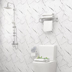Papel pintado autoadhesivo PVC impermeable 60 × 500 cm para cocina y baño