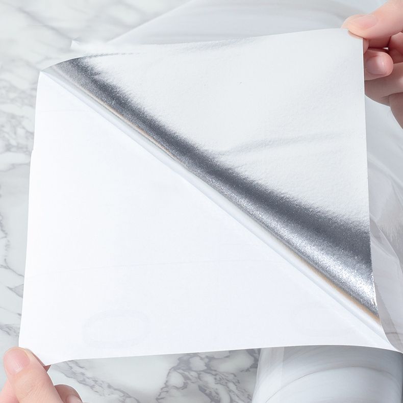 Papel pintado autoadhesivo PVC impermeable 60 × 500 cm para cocina y baño