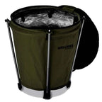 Papelera plegable para camping y festivales