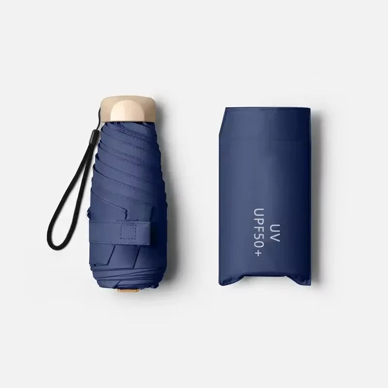 Paraguas mini Solivio con protección UV y resistencia al viento