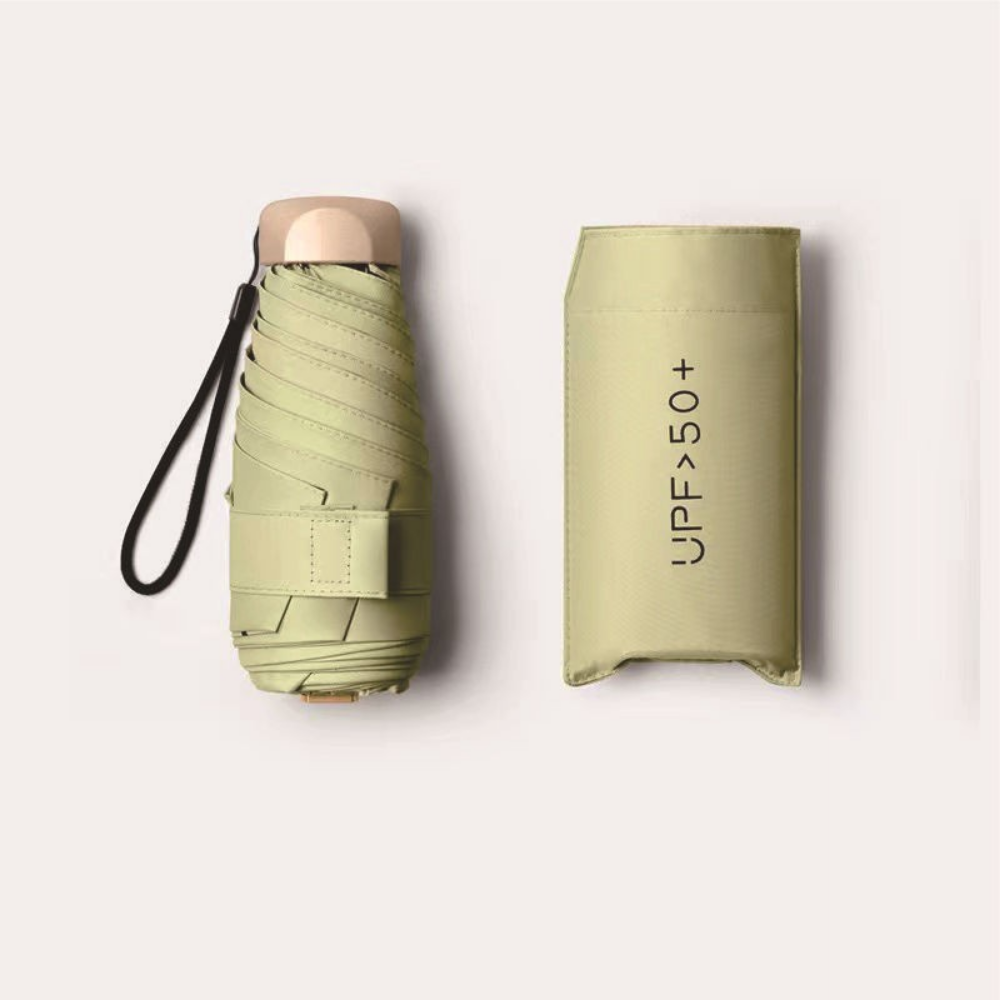Paraguas mini Solivio con protección UV y resistencia al viento