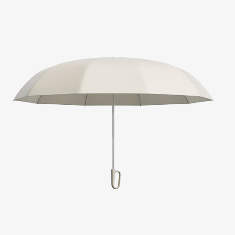 Paraguas plegable con correa de anilla