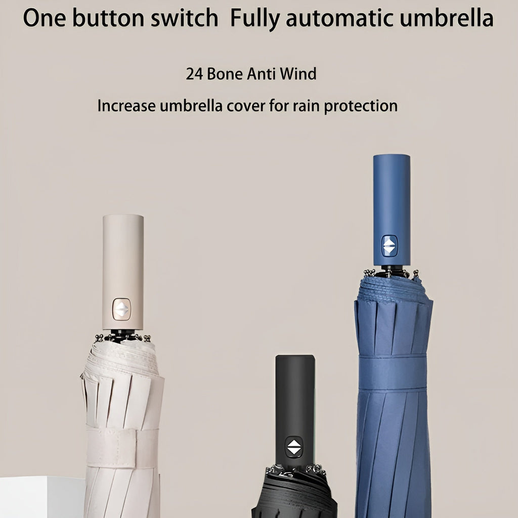 Paraguas resistente con protección UV StormShield