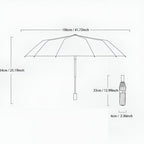 Paraguas resistente con protección UV StormShield