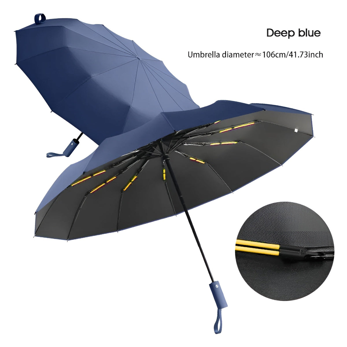 Paraguas resistente con protección UV StormShield