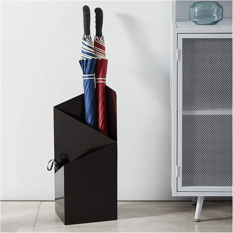 Paragüero DripFrame con bandeja recogegota – Soporte minimalista escandinavo de metal
