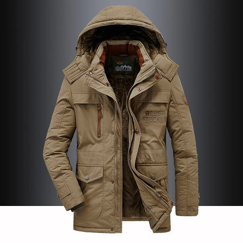 Parka acolchada casual – Abrigo de invierno cálido y aislante