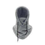 Pasamontañas con capucha de borreguito