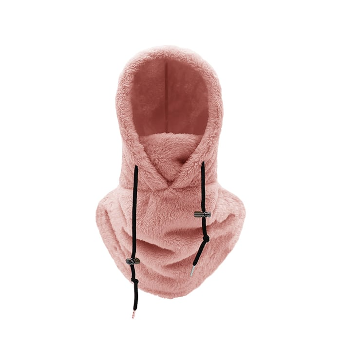 Pasamontañas con capucha sherpa