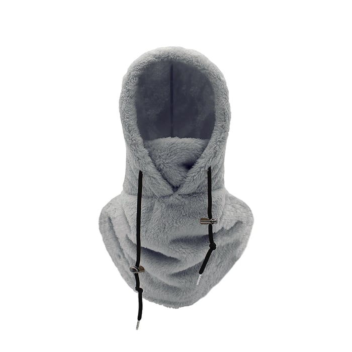 Pasamontañas con capucha sherpa