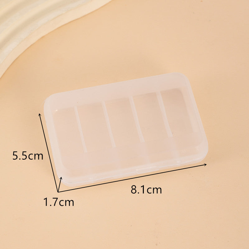 Pastillero inteligente de 5 compartimentos