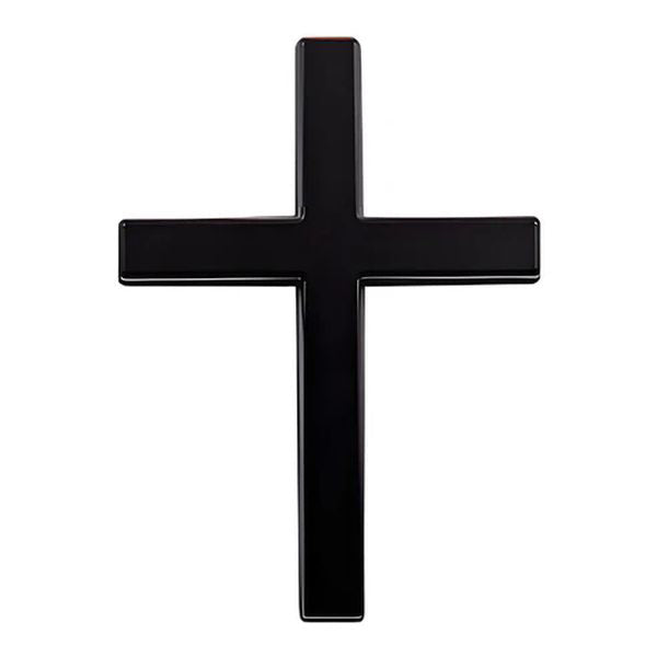 Pegatina 3D metálica de cruz de Jesucristo para coche