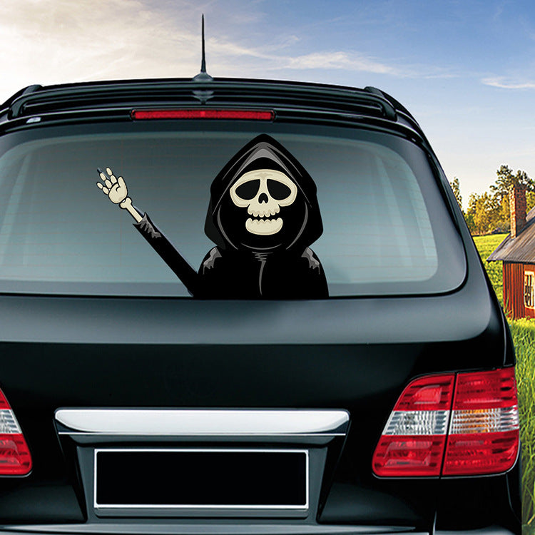Pegatina de limpiaparabrisas navideño para coche
