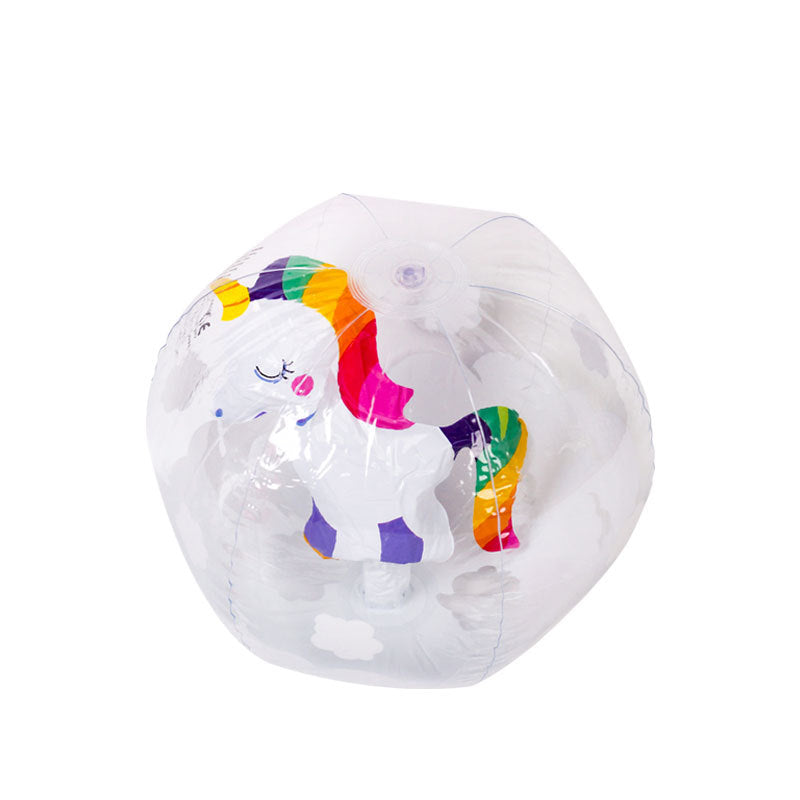 Pelota hinchable de flamenco para mujer