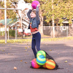 Pelota hinchable unisex con superficie antideslizante