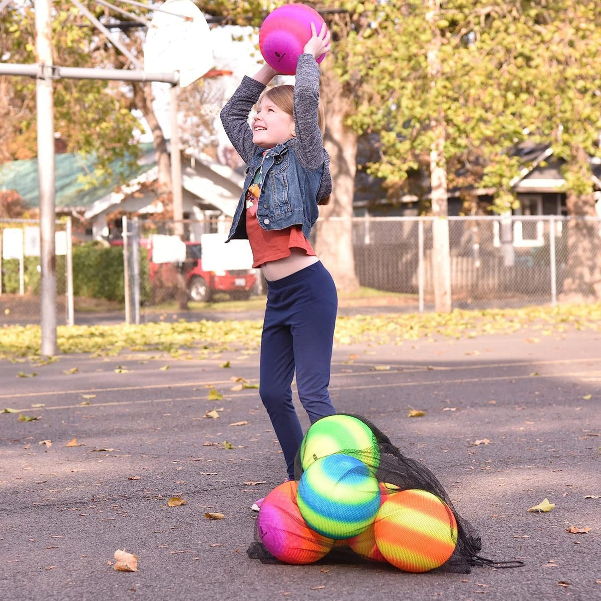 Pelota hinchable unisex con superficie antideslizante