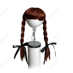 Peluca de trenzas dobles para mascotas