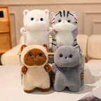 Peluche de gato | Juguete suave y esponjoso | Compañero de abrazos para niños | CuddleCat