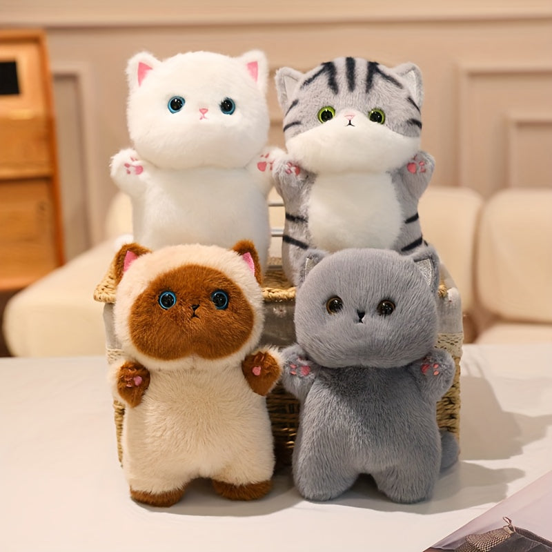 Peluche de gato | Juguete suave y esponjoso | Compañero de abrazos para niños | CuddleCat