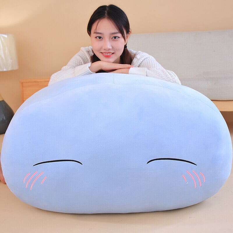Peluche de slime azul