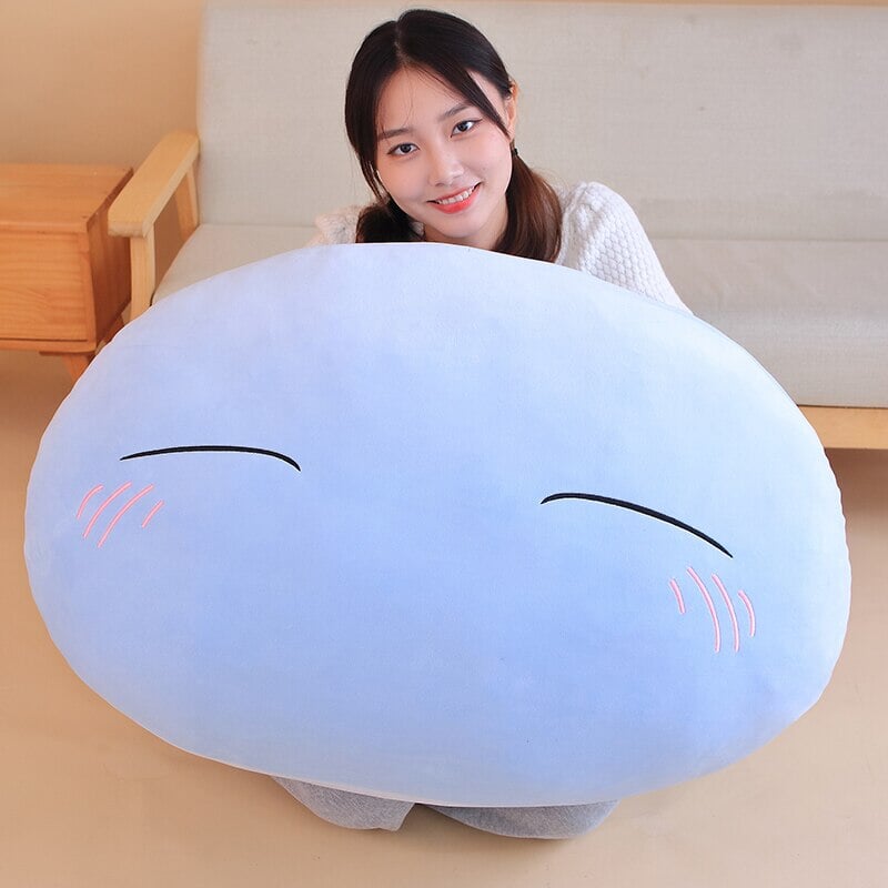 Peluche de slime azul