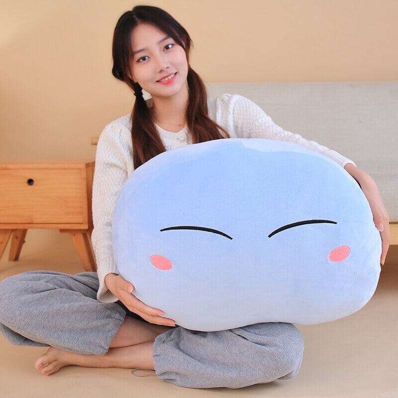 Peluche de slime azul