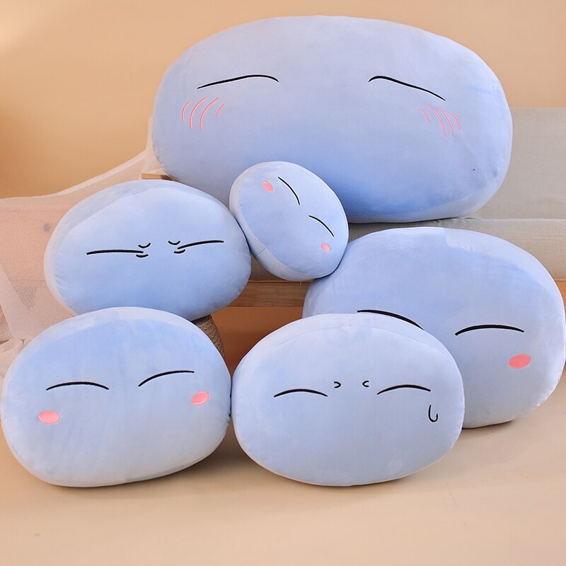 Peluche de slime azul
