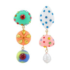 Pendientes bohemios artísticos y divertidos