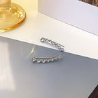 Pendientes de aro con cristales incrustados LuxeSparkle