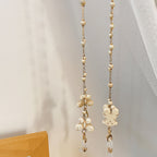 Pendientes elegantes de diseño artesanal