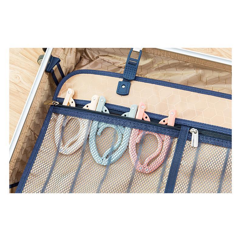 Perchas de viaje plegables portátiles