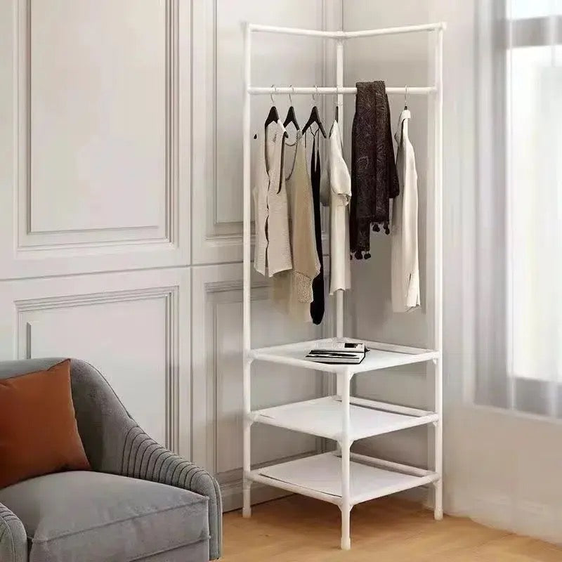 Perchero de pared escalonado de 3 niveles