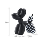 Perro globo decorativo de resina estilo nórdico
