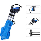 Pinza plegable con clip giratorio 360°